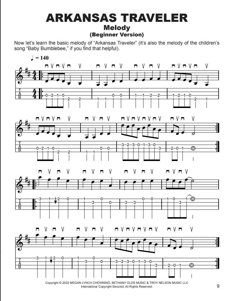 16 Easy Bluegrass and Old-Time Fiddle Songs
