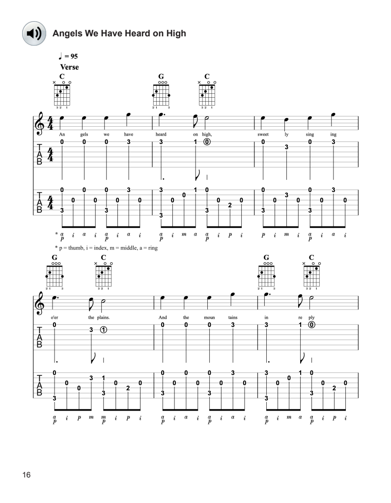16 Easy Christmas Songs for Fingerpicking Guitar