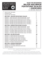Bass for Beginners: Major & Minor Pentatonic Scales + Exercises