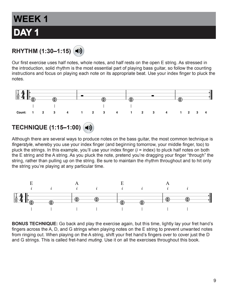 How to Play Bass Guitar in 14 Days