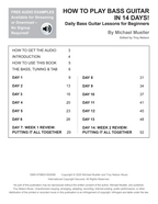 How to Play Bass Guitar in 14 Days
