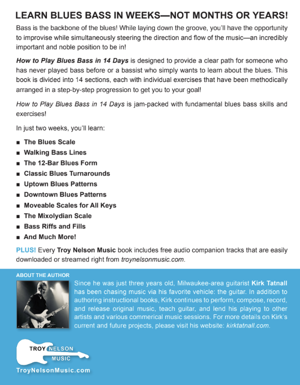 How to Play Blues Bass in 14 Days