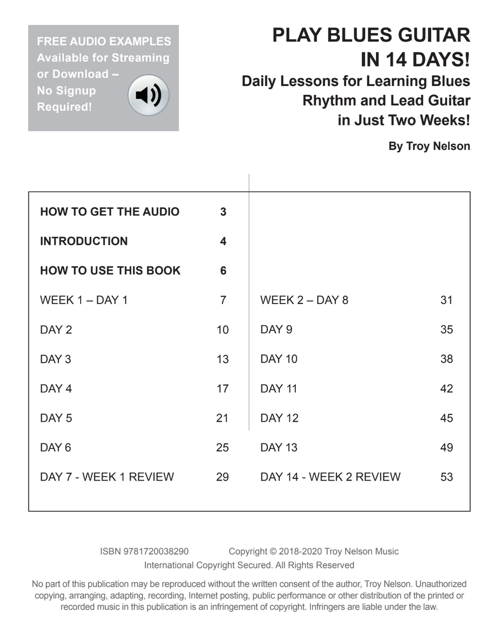 Play Blues Guitar in 14 Days
