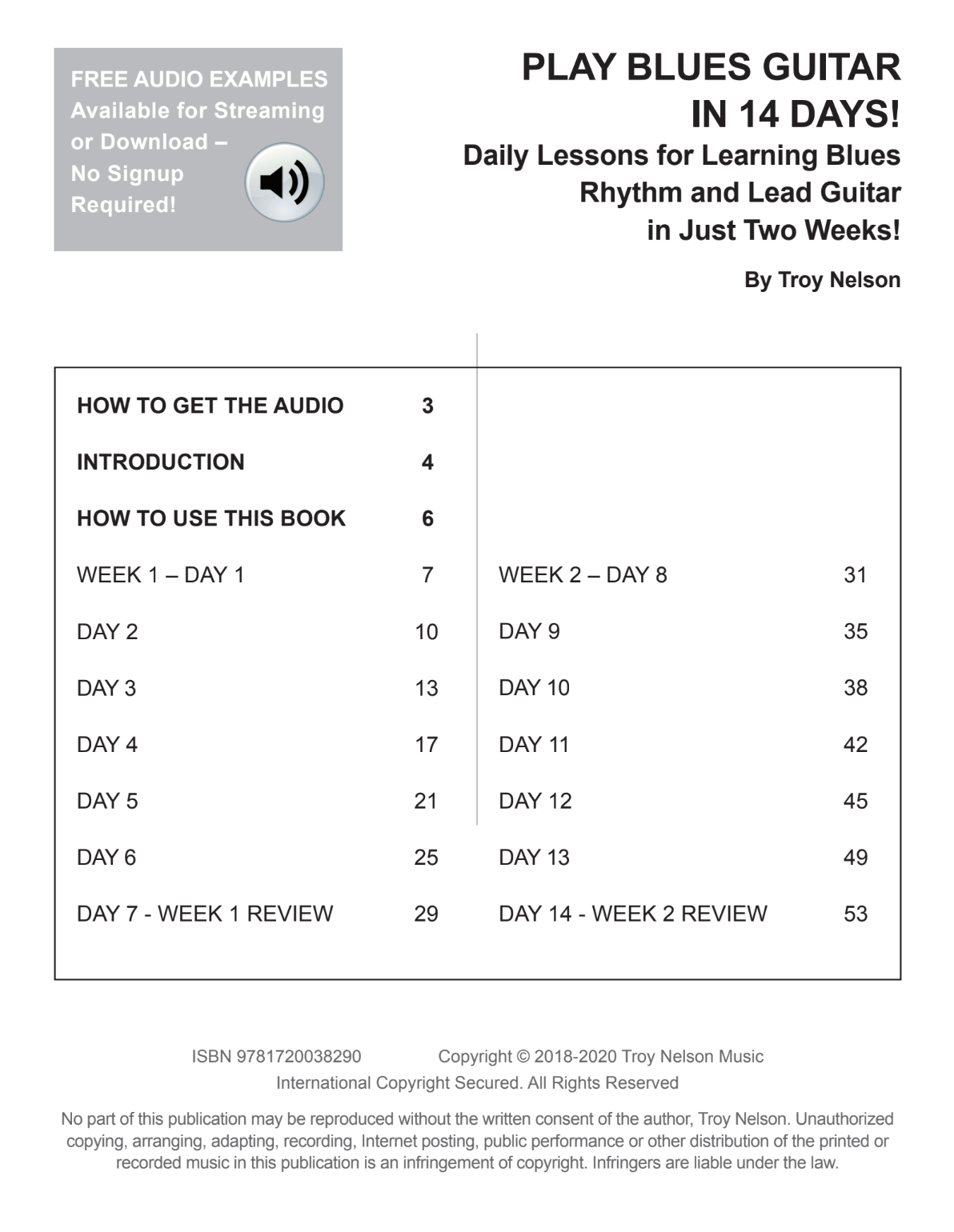 Play Blues Guitar in 14 Days