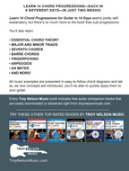 Learn 14 Chord Progressions for Guitar in 14 Days