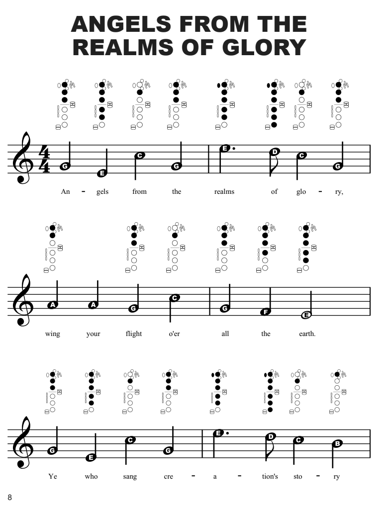Super Easy Christmas Alto Sax Sheet Music
