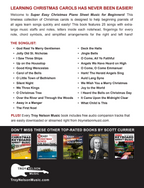 Super Easy Christmas Piano Sheet Music