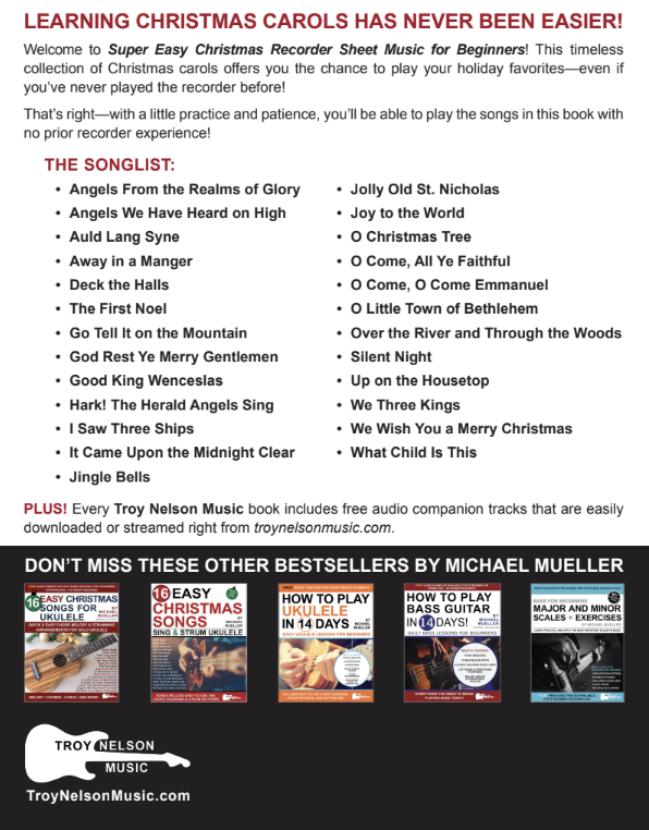 16 Easy Christmas Songs for Keyboard