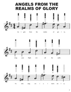 Super Easy Christmas Tin Whistle Sheet Music