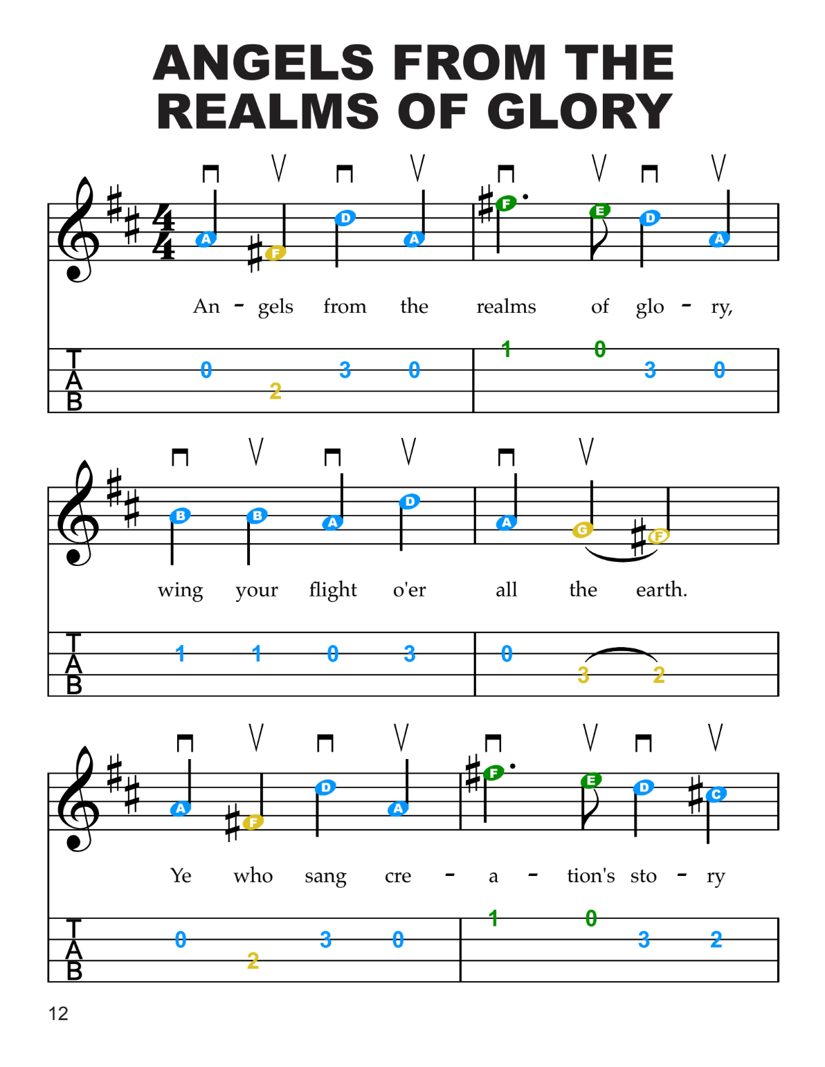 Super Easy Christmas Violin Sheet Music for Kids