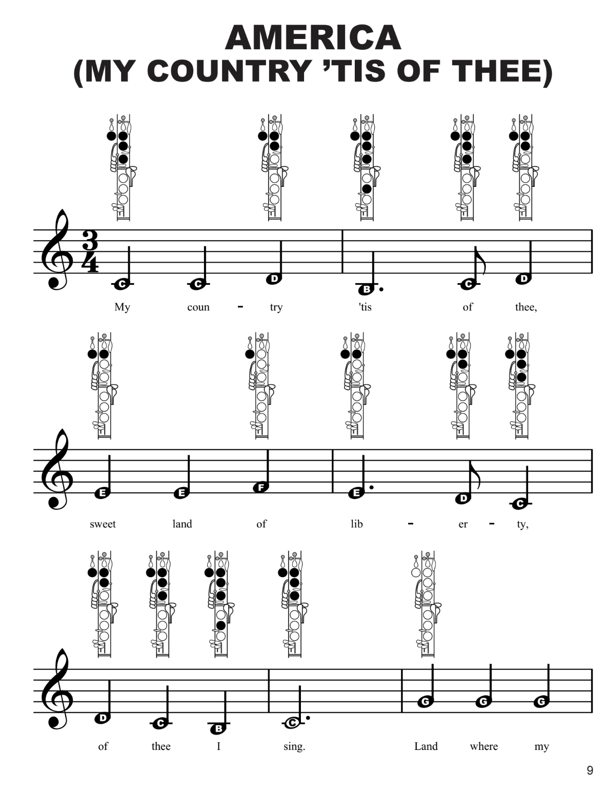 Super Easy Clarinet Sheet Music