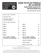 How to Play Fiddle in 14 Days