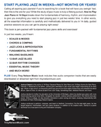 How to Play Jazz Piano in 14 Days