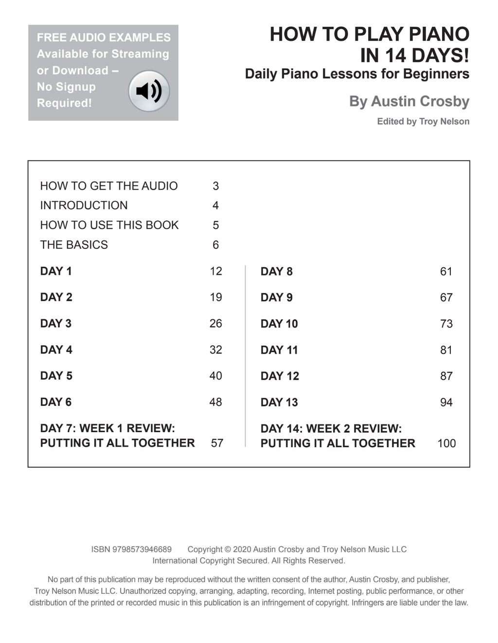 How to Play Piano in 14 Days