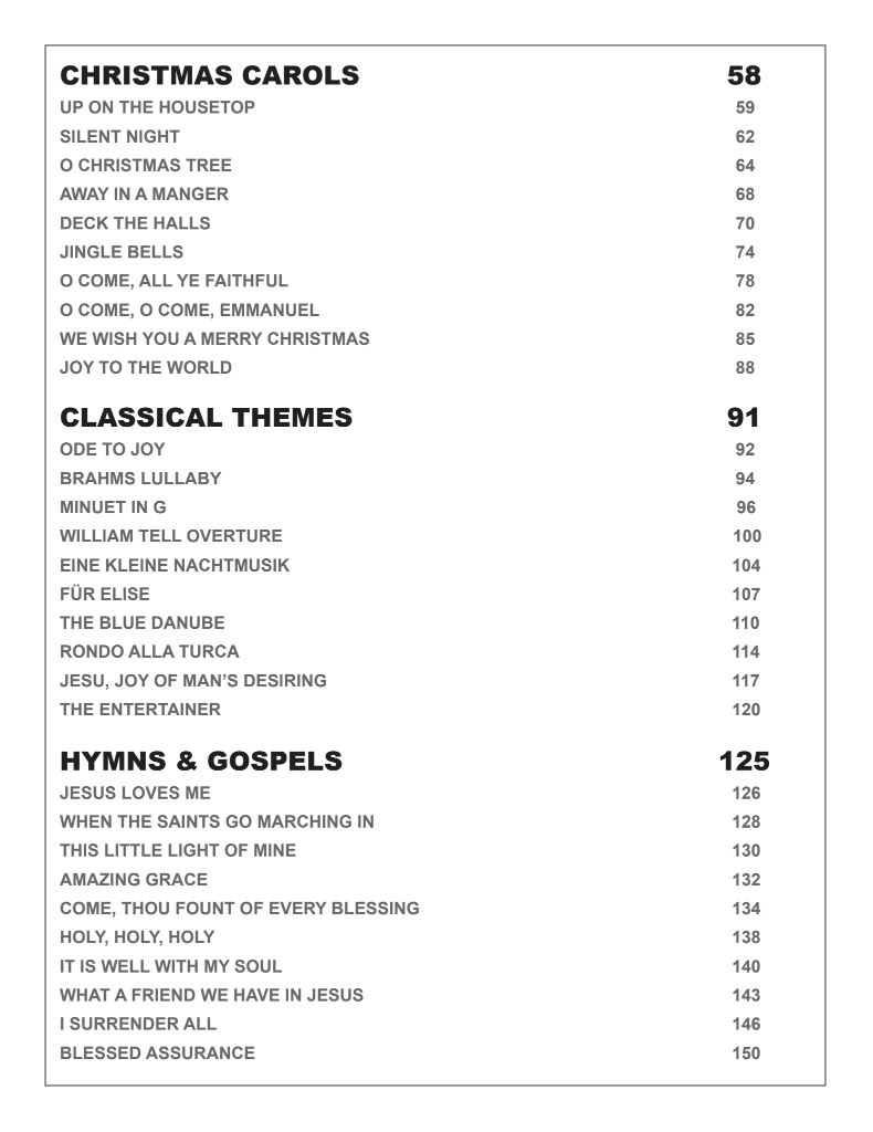 Super Easy Piano Sheet Music