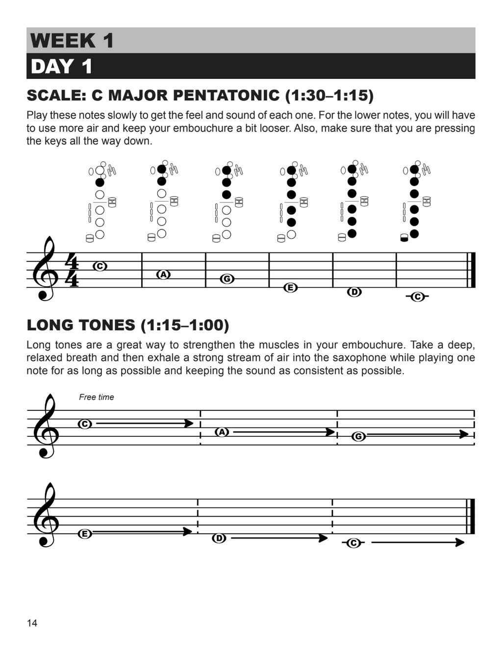 How to Play Tenor Sax in 14 Days