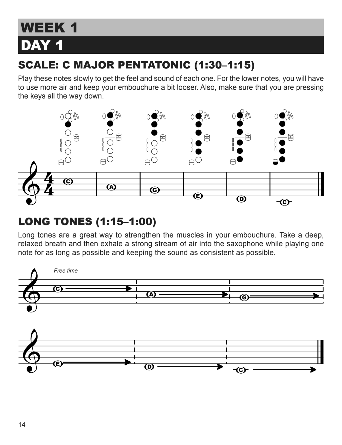 How to Play Tenor Sax in 14 Days