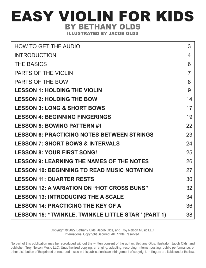 Easy Violin for Kids