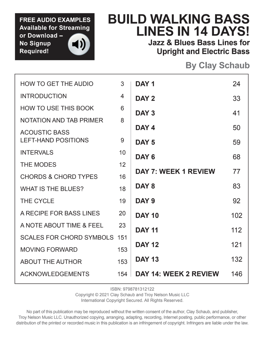 Build Walking Bass Lines in 14 Days