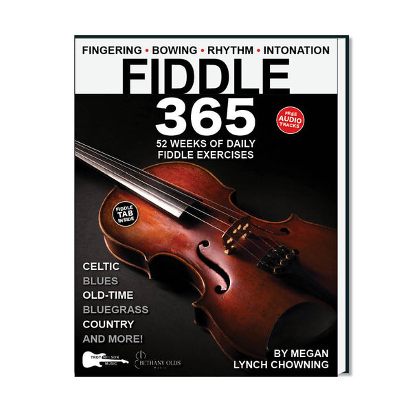 Fiddle 365 book cover image from Troy Nelson Music