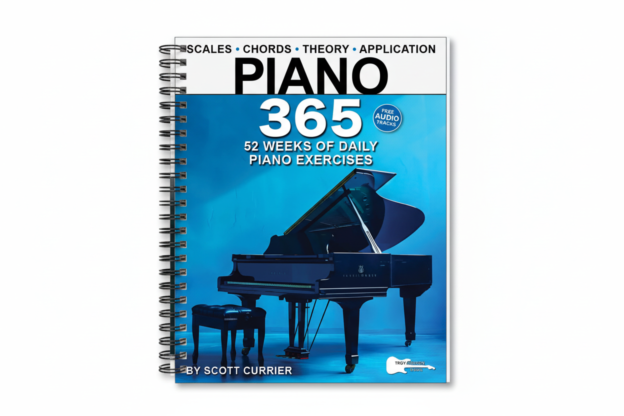 Image of a Piano on a Book Cover