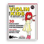Image of a kid playing Violin on a Book Cover