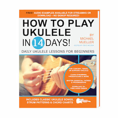 Image of a Ukulele on a Book Cover