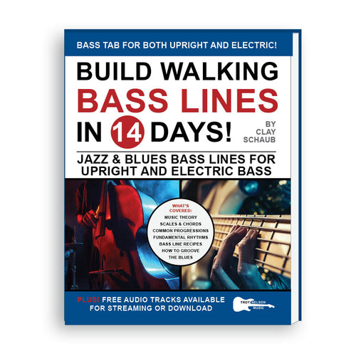 image of an upright bass on book cover