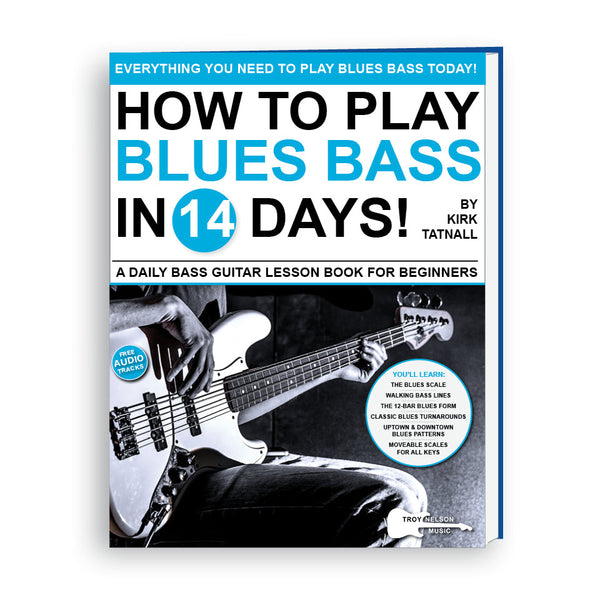 Image of a Bass Guitar on a Book Cover